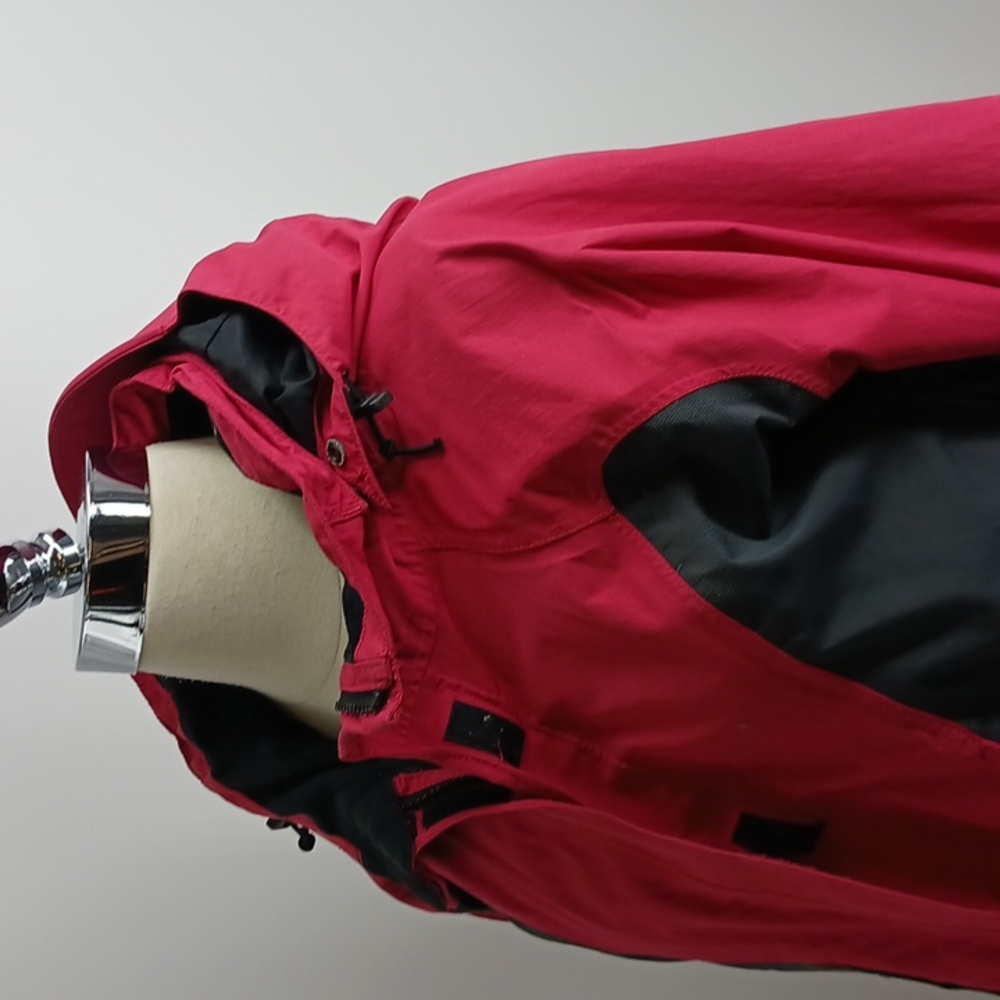 Mountain Hardware Red Light Weight Jacket With Ho… - image 2